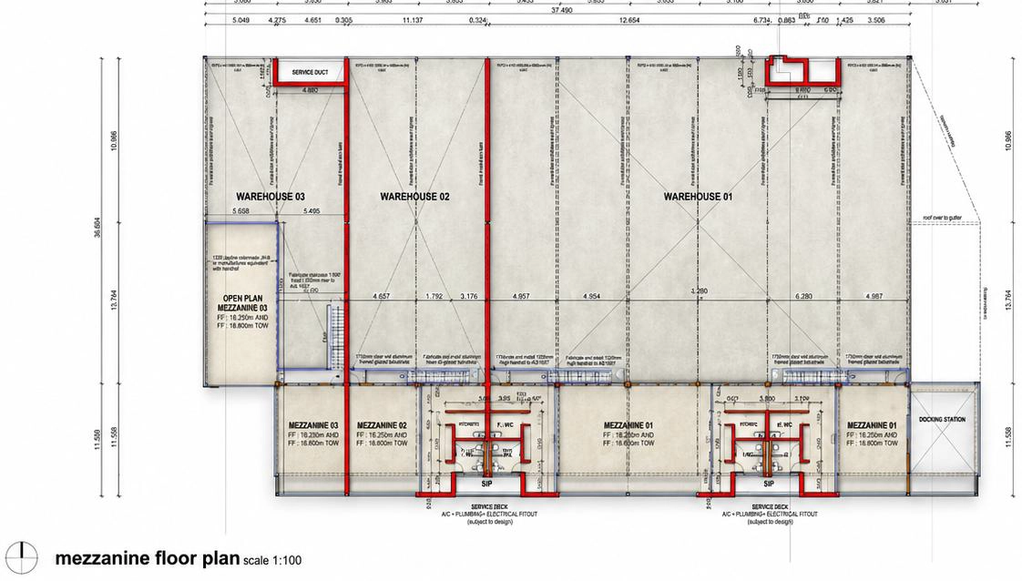 Mezzanine Floor Plan